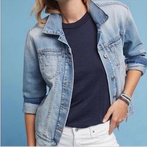 Pilcro (Anthropologie) Boxy Denim Jacket